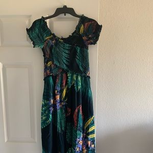 Multi colored maxi jumper